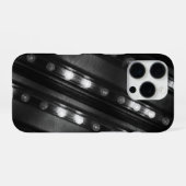 Schwarzweißbeleuchtung iPhone Hülle (Rückseite (Horizontal))