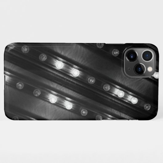 Schwarzweißbeleuchtung iPhone Hülle (Rückseite (Horizontal))