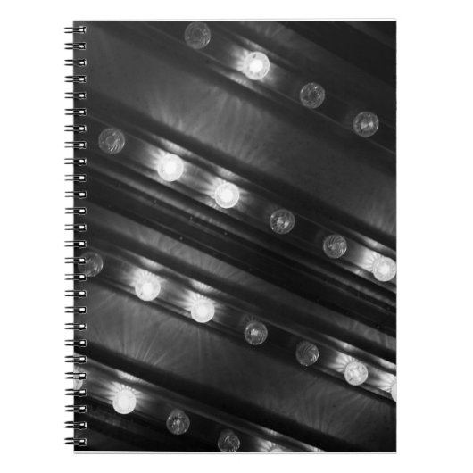 Schwarzweißbeleuchtung Notizblock (Vorderseite)
