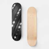 Schwarzweißbeleuchtung Skateboard (Vorderseite)