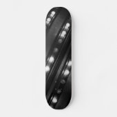 Schwarzweißbeleuchtung Skateboard (Vorderseite)