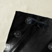 Schwarzweißbeleuchtung Strandtuch (Beispiel)