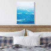 Schwarzweißberg Leinwanddruck (Insitu (Schlafzimmer))