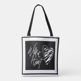 Schwarzweißbeutel Tasche