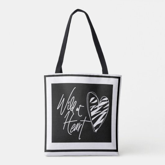 Schwarzweißbeutel Tasche (Rückseite)