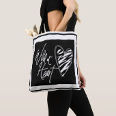 Schwarzweißbeutel Tasche (Von Nahem)