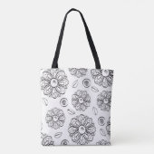 Schwarzweißbeutel Tasche (Rückseite)