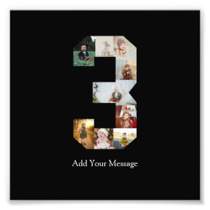 Schwarzweißbild 3 FotoCollage Fotodruck