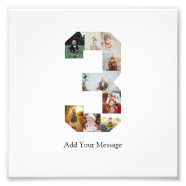 Schwarzweißbild 3 FotoCollage Fotodruck