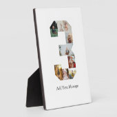 Schwarzweißbild 3 FotoCollage Fotoplatte (Seite)