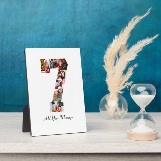 Schwarzweißbild 7 FotoCollage Fotoplatte (Seite)