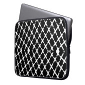Schwarzweißbild Laptopschutzhülle (Vorderseite Links)