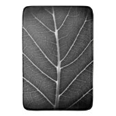 Schwarzweißblatt nah badematte (Vorderseite Vertikal)