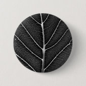 Schwarzweißblatt nah button (Vorderseite)