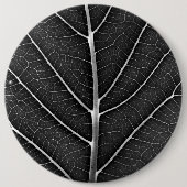 Schwarzweißblatt nah button (Vorderseite)