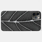 Schwarzweißblatt nah Case-Mate iPhone hülle (Rückseite (Horizontal))
