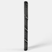 Schwarzweißblatt nah samsung galaxy hülle (Rechte Seite)