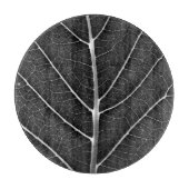 Schwarzweißblatt nah schneidebrett (Vorderseite)