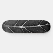 Schwarzweißblatt nah skateboard (Horizontal)