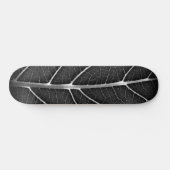 Schwarzweißblatt nah skateboard (Horizontal)