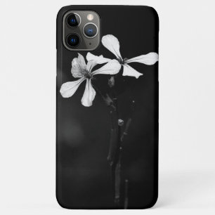 Schwarzweißblumen Case-Mate iPhone Hülle