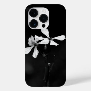 Schwarzweißblumen Case-Mate iPhone 14 Pro Hülle