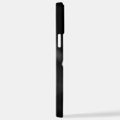 Schwarzweißblumen iPhone Hülle (Rechte Seite)