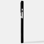 Schwarzweißblumen iPhone Hülle (Linke Seite)