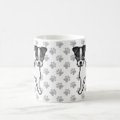 Schwarzweißcoat Parson Russell Terrier Kaffeetasse (Mittel)