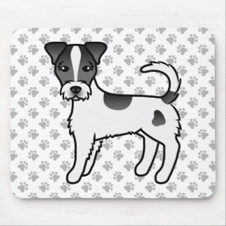 Schwarzweißcoat Parson Russell Terrier Mousepad