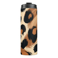 Schwarzweißcreme-Leopard-Tierdruck