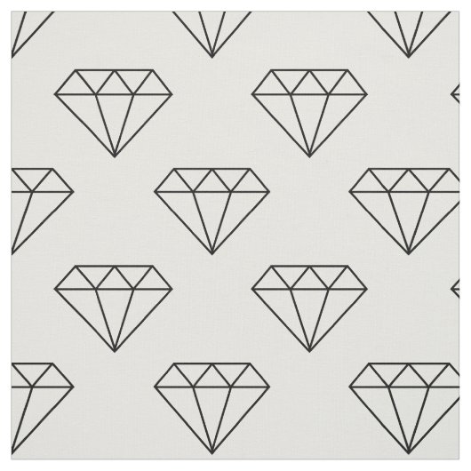 Schwarzweißdiamanten Stoff (Muster)