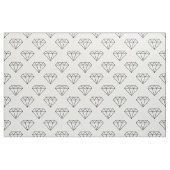 Schwarzweißdiamanten Stoff (Fat Quarter (45,7 x 55,9 cm))