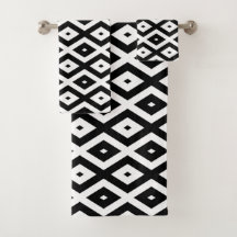 Schwarzweißdiamantmuster