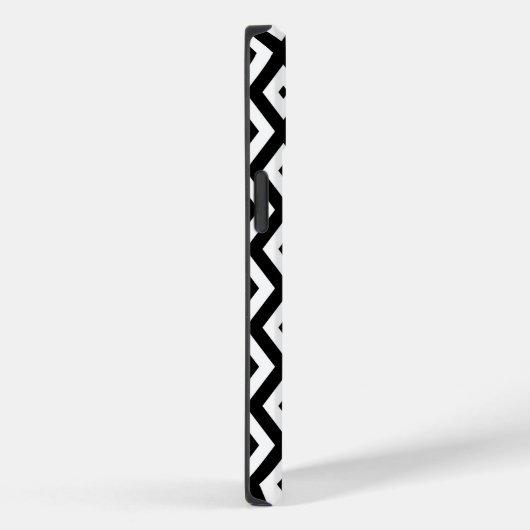 Schwarzweißdiamantmuster Case-Mate iPhone Hülle (Rückseite / Rechts)