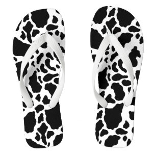 Schwarzweißdruck Badesandalen