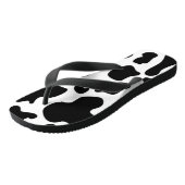 Schwarzweißdruck Badesandalen (Schrägansicht)