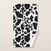 Schwarzweißdruck Badhandtuch Set (Handtuch)