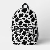 Schwarzweißdruck Bedruckter Rucksack (Vorderseite)