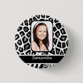 Schwarzweißdruck Button (Vorderseite)