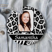 Schwarzweißdruck Button (Beispiel)