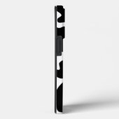 Schwarzweißdruck Case-Mate iPhone Hülle (Rückseite / Rechts)