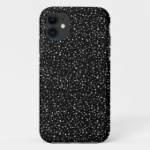 Schwarzweißdruck Case-Mate iPhone Hülle (Rückseite)