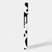 Schwarzweißdruck Case-Mate iPhone Hülle (Rückseite / Rechts)