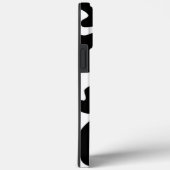 Schwarzweißdruck Case-Mate iPhone Hülle (Rückseite / Rechts)