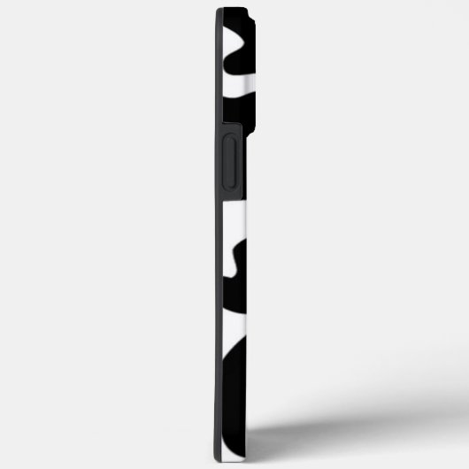 Schwarzweißdruck Case-Mate iPhone Hülle (Rückseite / Rechts)