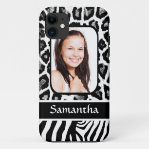 Schwarzweißdruck Case-Mate iPhone Hülle