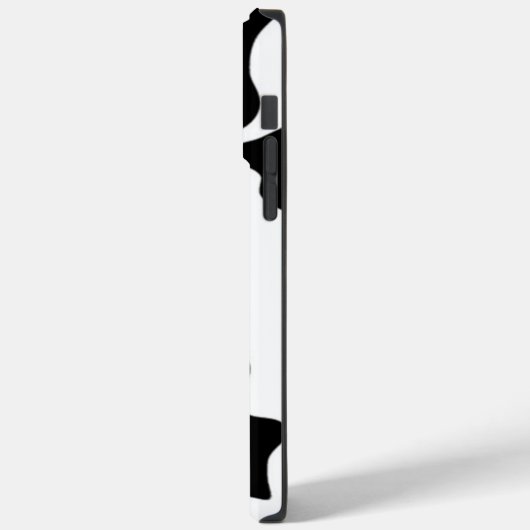 Schwarzweißdruck Case-Mate iPhone Hülle (Rückseite / Links)