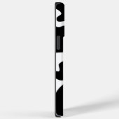 Schwarzweißdruck Case-Mate iPhone Hülle (Rückseite / Rechts)