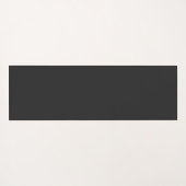 Schwarzweißdruck der Zebra-Haut Yogamatte (Rückseite (Horizontal))